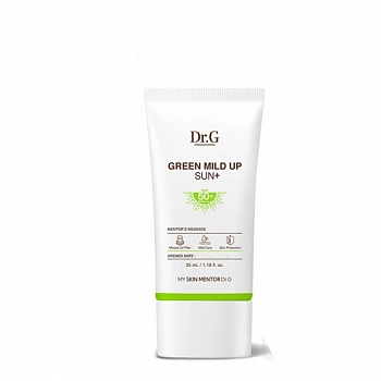 Мягкий солнцезащитный крем Green Mild Up Sun Plus SPF50+ PA++++