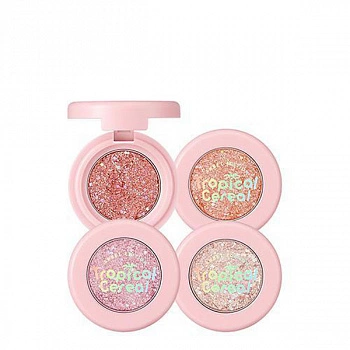 Тени с блестками 01 Tropical Cereal Glitter Flake 01