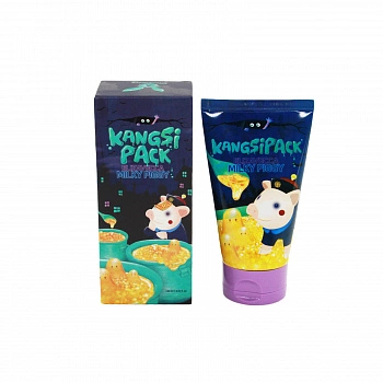 Смываемая маска для лица с содержанием 24-каратного золота Milky Piggy Kangsi Pack Mask