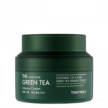 Интенсивный увлажняющий крем с экстрактом зеленого чая 60мл The Chok Chok Green Tea Intense Cream 60ml