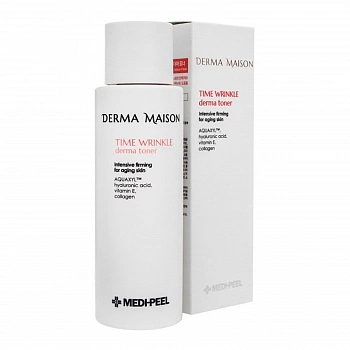 Антивозрастной тонер с коллагеном 250 мл Derma Maison Time Wrinkle Derma Toner 250 ml