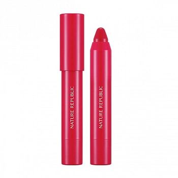 Стойкая помада-карандаш 01 Eco Crayon Lip Rouge 01 Candy Pink