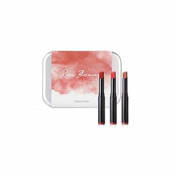 Набор трех помад специальный выпуск Rose Blurring Special Edition