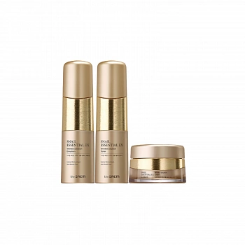 Набор уходовый антивозрастной с улиточным экстрактом 02 Snail Essential EX Wrinkle Solution Skin Care 2 Set