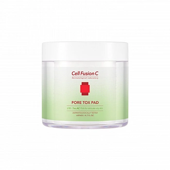 Тонер-пады для чувствительной и жирной кожи PORE TOX PAD 60ea