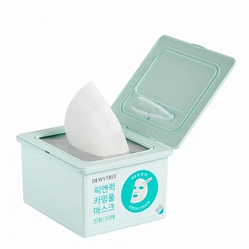 Успокаивающие маски в коробке 30шт Pick and Quick Calming Full Mask 30ea