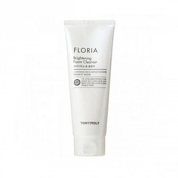 Очищающая пенка для лица с эффектом сияния Floria Brightening Foam Cleanser