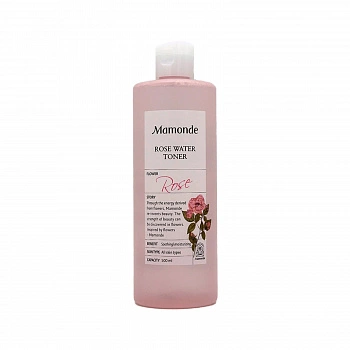 Тонер с содержанием розовой воды 500мл Rose Water Toner 500ml