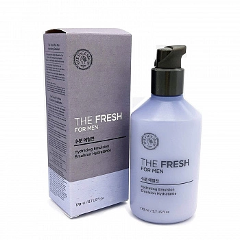 Увлажняюще-освежающая эмульсия для мужчин The Fresh For Men Hydrating Emulsion