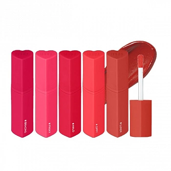 Гелевый тинт для губ 01 Heart Crush Jelly Velvet Tint 01