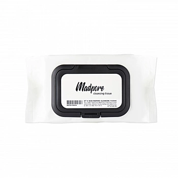 Салфетки для снятия макияжа 15шт. Mad Pore Cleansing Tissue 15ea