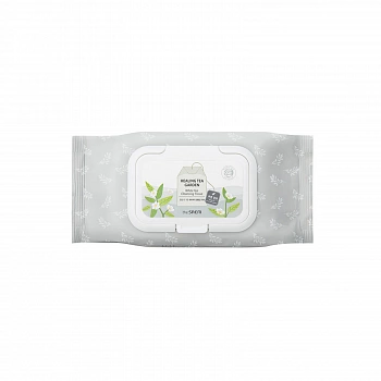Очищающие салфетки с экстрактом белого чая Healing Tea Garden white tea Cleansing Tissue