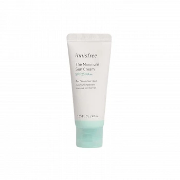 Солнцезащитный крем SPF25 PA++ The minimum Sun cream SPF25 PA++