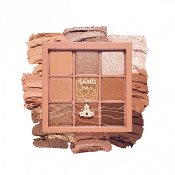 Палетка теней для век (коричневые оттенки) Play Color Eyes Sand Hill