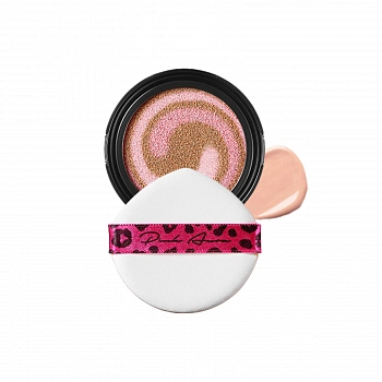 Увлажняющий кушон "Леопардовый кейс" (сменный блок) 02 Pink Aura Cushion SA Leopard Edition Refill 23
