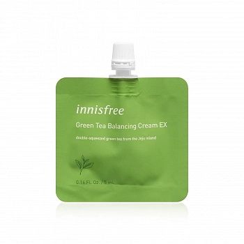 Крем для лица с зеленым чаем Green Tea Balancing Cream EX