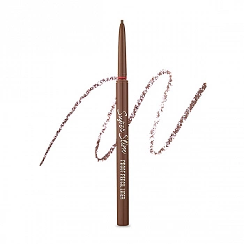 Супертонкий карандаш для глаз  02 Super Slim Proof Pencil Liner  02