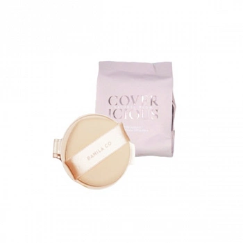 Кушон с эффектом сияния 23 арахис (рефил) Covericious Natural Glow Cushion 23 Peanut SPF45 PA++ (Refill)