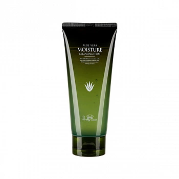 Увлажняющая пенка для умывания с алоэ вера Aloe Vera Moisture Cleansing Foam