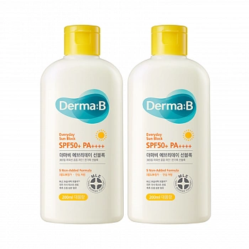 Солнцезащитный крем 2шт Everyday Sun Block SPF50+ PA++++ 2ea