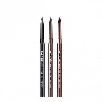 Гелевый лайнер для глаз 03 Back Gel Skinny Touch Gel Proof Liner 03