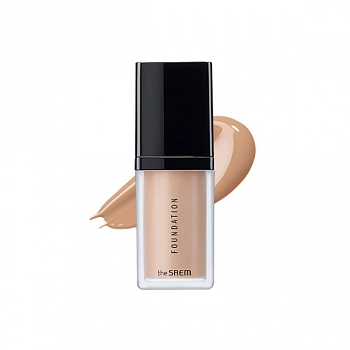 Легкая тональная основа the SAEM Foundation 02 Medium