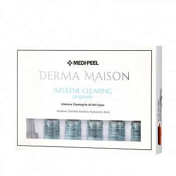 Очищающая ампула для лица с азуленом Derma Maison Azulene Clearing Ampoule