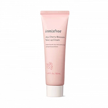 Тонирующий крем для лица в тубе Jeju cherry blossom tone-up cream