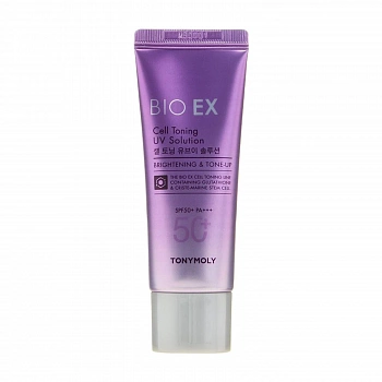 Тонирующий солнцезащитный крем Bio Ex Cell Toning Uv Solution