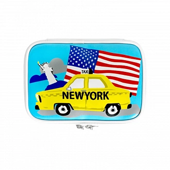 Иллюстрированная косметичка (Нью-Йорк) Illustrated Pouch (New York)