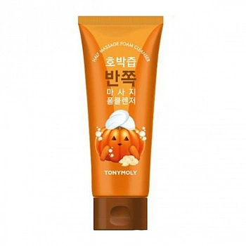 Массажная пенка для умывания с экстрактом тыквы Pumpkin Juice Half Massage Foam Cleanser