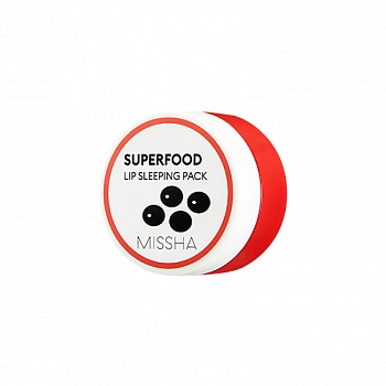 Ночная маска для губ Super Food Black Bean Lip Sleeping Pack