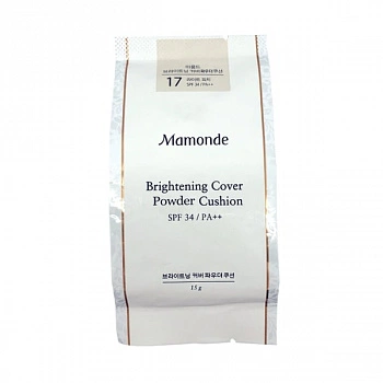 Кушон с эффектом пудры (сменный блок) 01 Brightening Cover Powder Cushion Refill SPF50+/PA+++ 01
