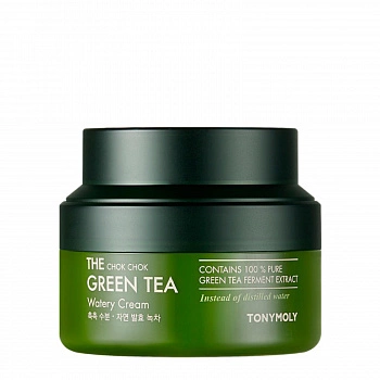 Увлажняющий крем с экстрактом зеленого чая 60мл The Chok Chok Green Tea Watery Cream 60ml