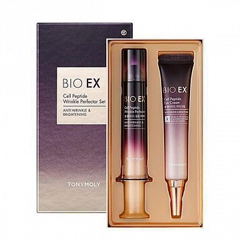 Набор для лица с пептидами против морщин Bio EX Cell Peptide Wrinkle Perfector