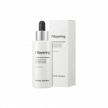 Антивозрастная ампульная эссенция с пептидами Fillayering  Wrinkle-Up Ampoule