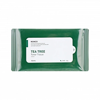 Тонизирующие салфетки Nonco Tea Tree Toner Tissue