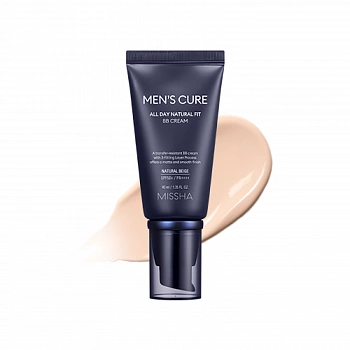 ББ-крем для мужчин 01 Men's Cure All Day Natural Fit BB Cream SPF50+ PA++++ 01