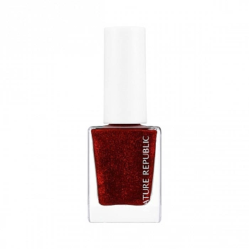 Лак для ногтей 63 дикий красный Color & Nature Nail Color 63 Wild Red