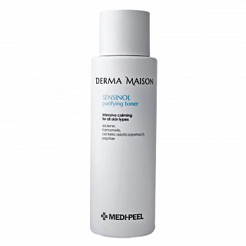Успокаивающий тонер с азуленом 250 мл Derma Maison Sensinol Purifying Toner 250 ml