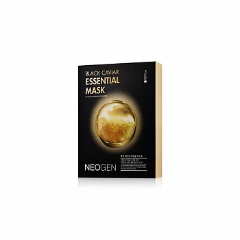 Тканевая маска с экстрактом черной икры 25мл*10шт. Black Caviar Essential Mask 25ml*10ea