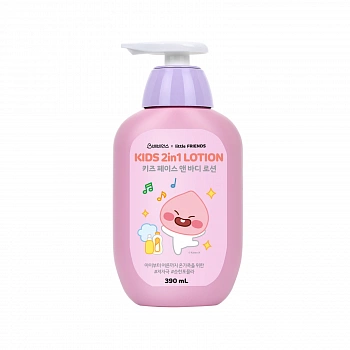 Детский лосьон для лица и тела 2 в 1 Little Friends Kids 2 in 1 Face & Body Lotion
