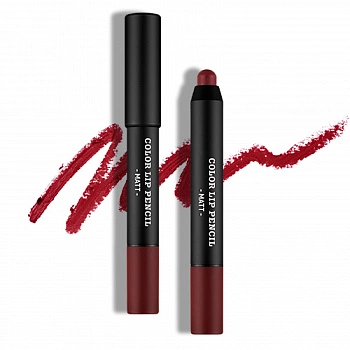 Матовая помада-карандаш 08 Color Lip Pencil Matt 08