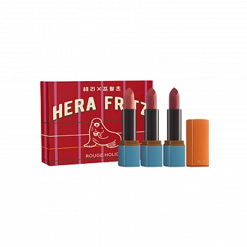 Вельветовая помада + косметичка 01 Hera x Fritz Collab Lipstick Set 01