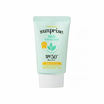 Увлажняющий солнцезащитный крем Sunprise Mild Watery Light SPF50+/PA+++