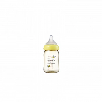 Бутылочка для новорожденного 160мл (Размер SS, пчелки) SofTouch Feeding PPSU Bottle 160ml (SS Size, Bee)