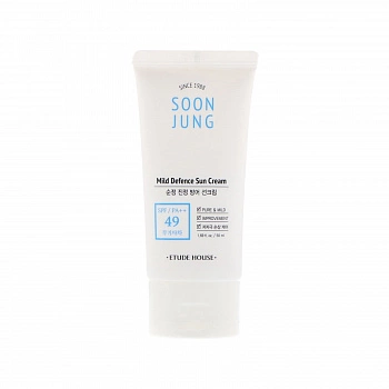 Мягкий солнцезащитный крем Soon Jung Mild Defence Sun Cream