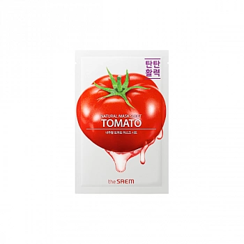 Тканевая маска для лица 19 Natural Tomato Mask Sheet