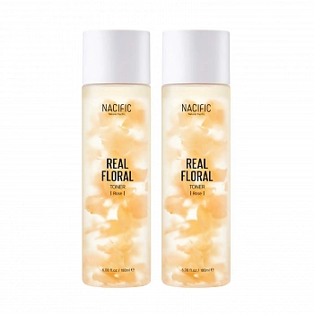 Тонер с лепестками розы 2шт Real Floral Toner Rose 2ea