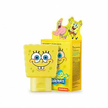Солнцезащитный гель со Спанч Бобом SPF 50+PA ++++ UV Perfect Air-Cool Sun Gel Spongebob SPF 50+ PA++++